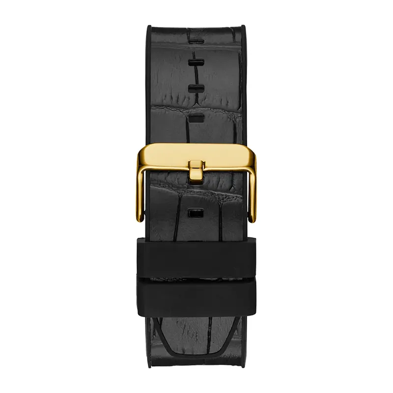 Guess Edge Multi-function Green Dial Leather Men’s Watch- GW0492G3